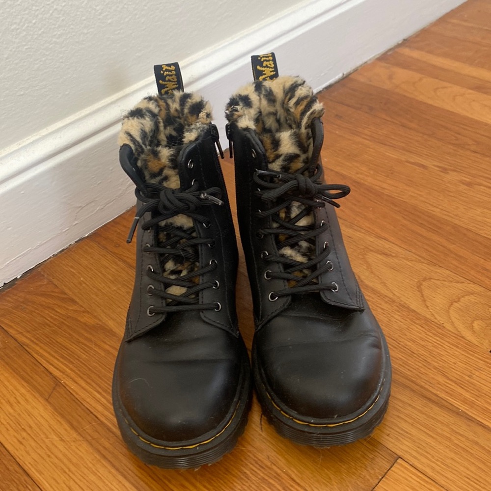 Dr Martens Fur Boots